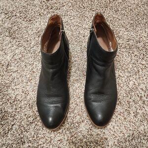 Lucky Brand Black Ankle Booties